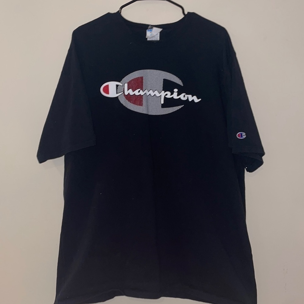 5 for 35$ Champion Men’s Black Graphics T Shirt 2Xl